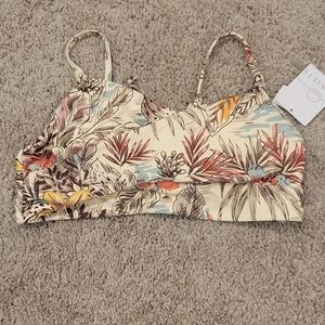 Sunsets Lyla Bralette Island Spice Medium NWT